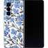 Cat Coq Blue Cherry Blossoms Galaxy Z Fold4 5G Skin